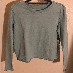 Anthropology Turquoise Long Sleeve